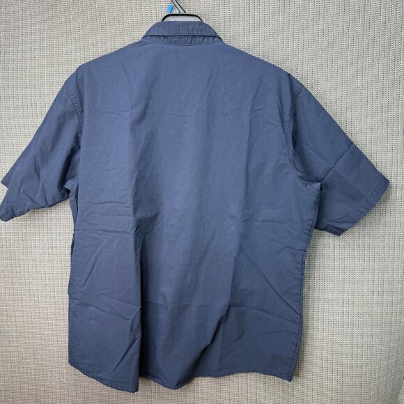 Propper Mens 2XL/R Short Sleeve Navy Button-Up Shirt - Picture 2 of 10